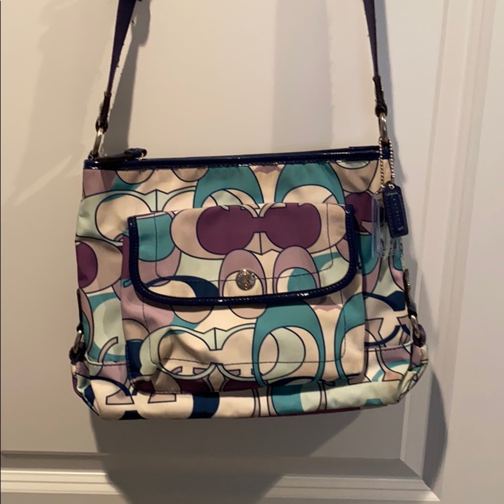 Coach cross body purse